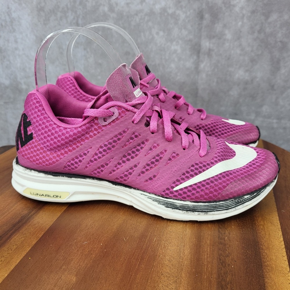 Nike Lunar Speed Running Shoes Womens 7.5 Pink Sneakers‎ Trainers 555394-610